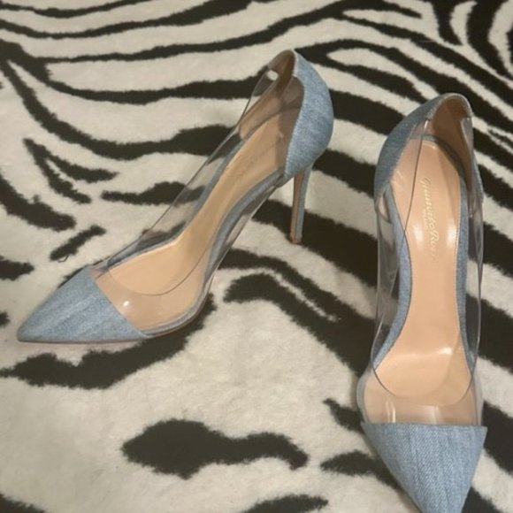 Denim GIANVITO ROSSI Pumps (10.5) - Picture 5 of 14